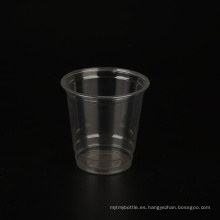 Vaso desechable de plástico PET de 8 oz